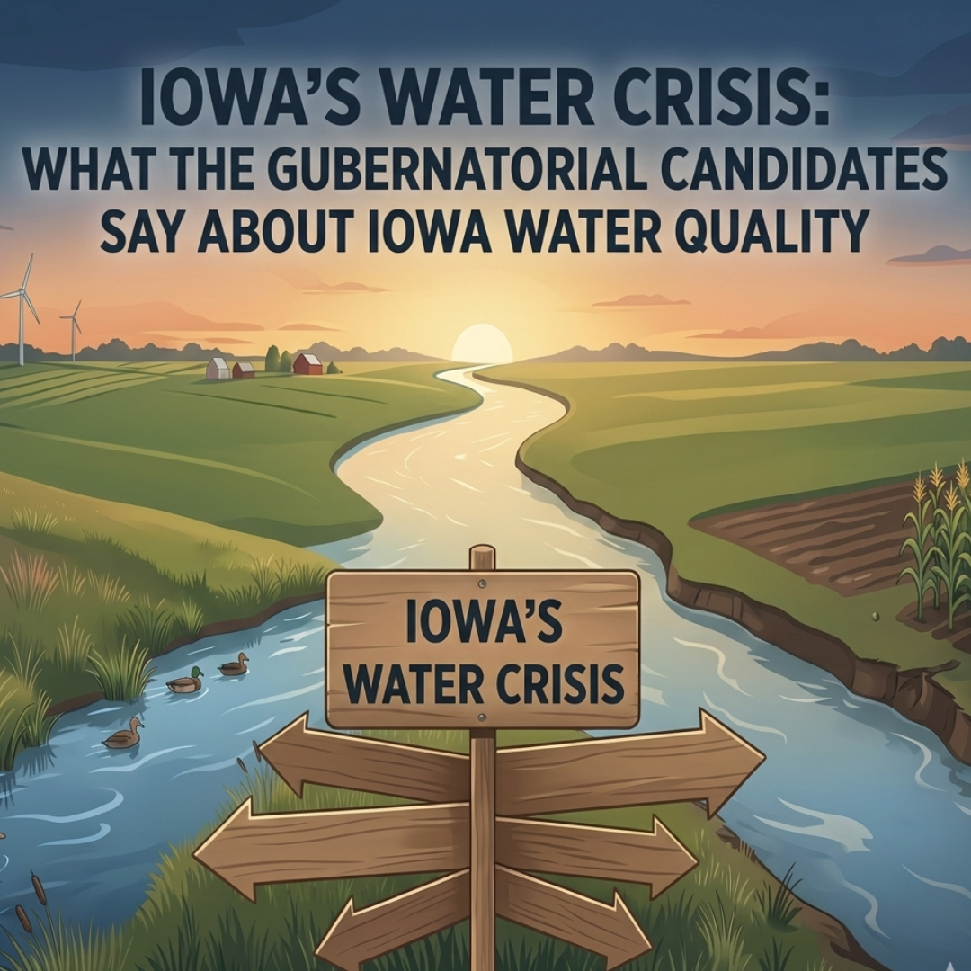 How Iowa's Governor Candidates Would Tackle the State's Water Quality Crisis