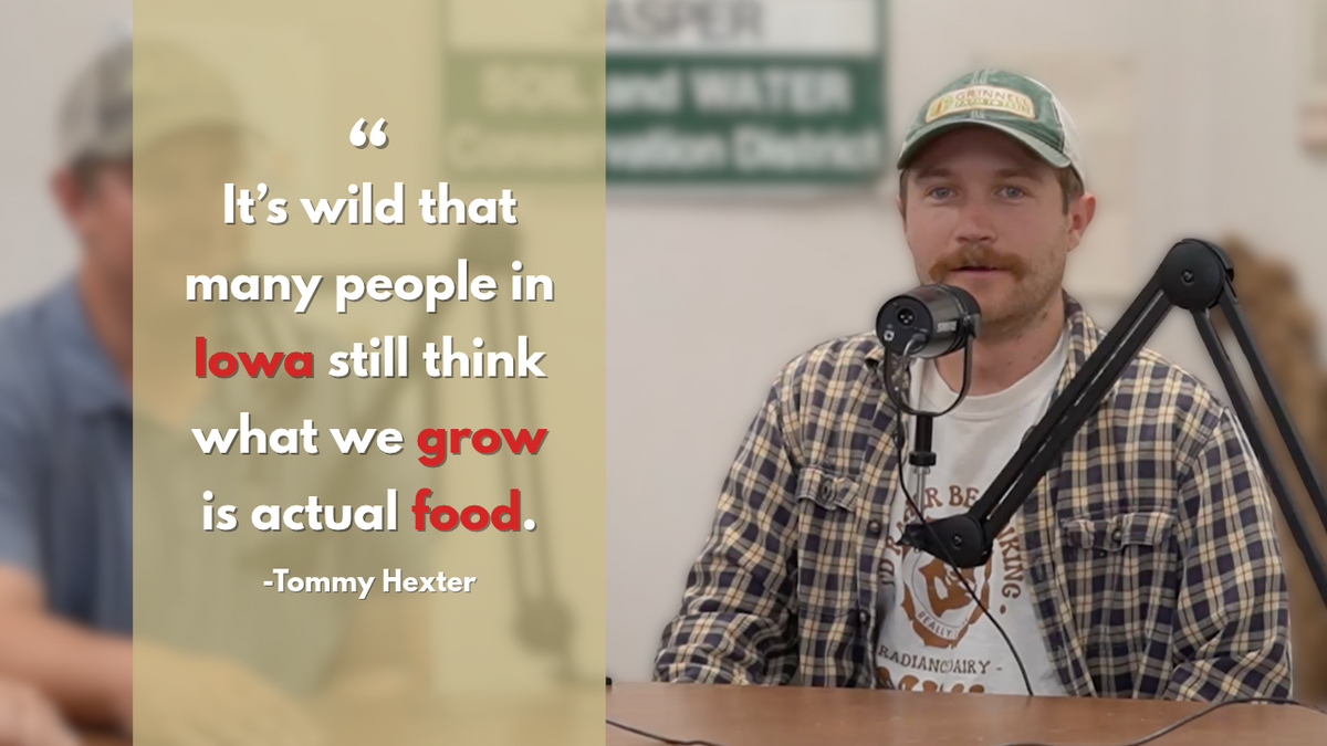 The Prairie Farm Podcast Ep. 402 Why Walmart Will Never Tell You Where Your Food's From And Why Food Hubs Fail or Succeed with Tommy Hexter Executive Director of the Iowa Food System Coalition