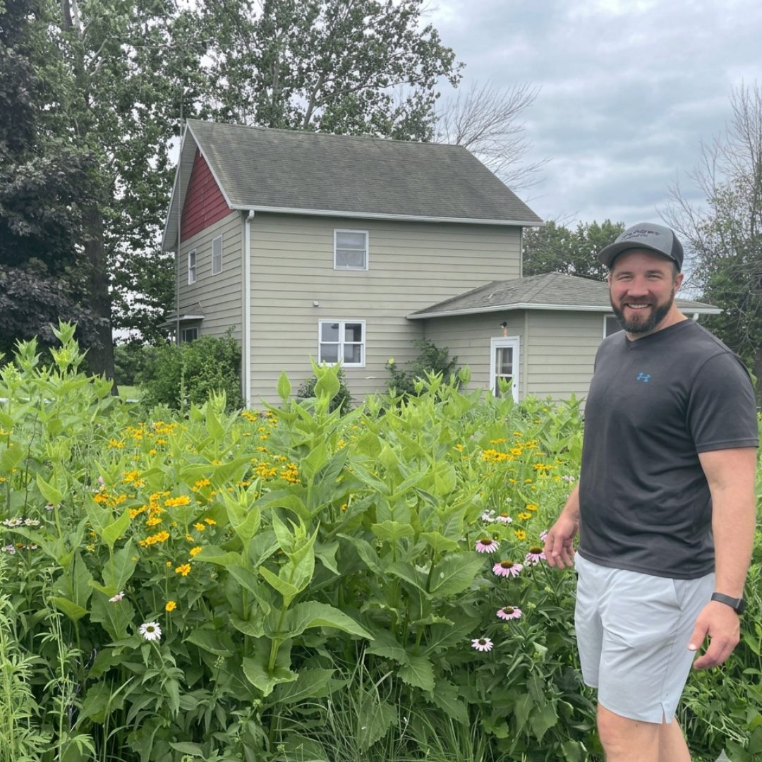 Tall Backyard Pollinator