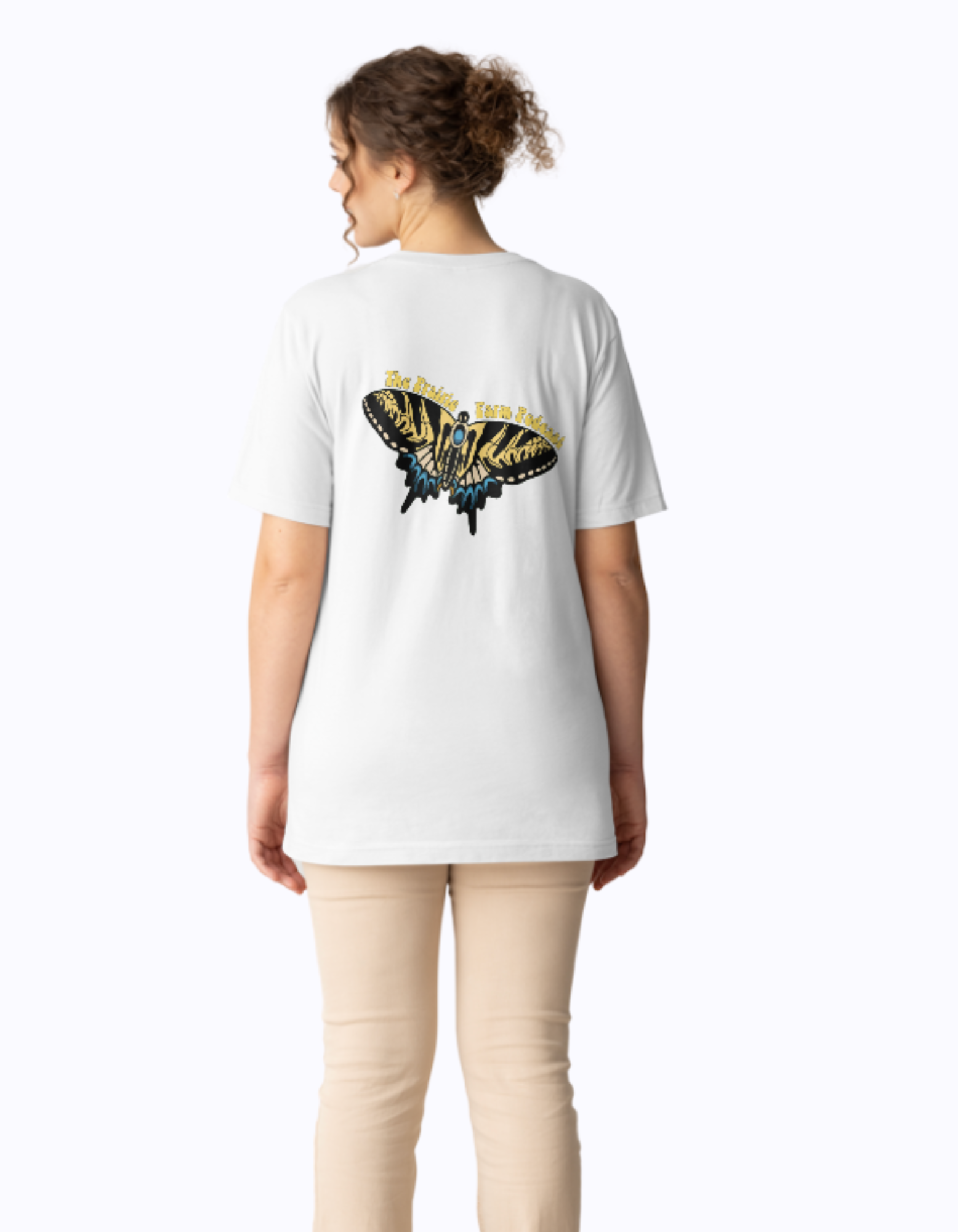 Prairie Farm Podcast T-shirt White V2