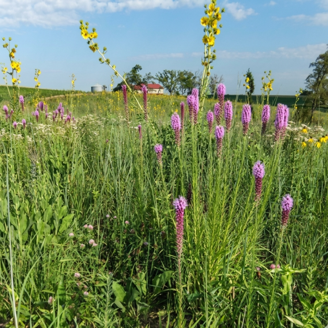 Tall Backyard Pollinator